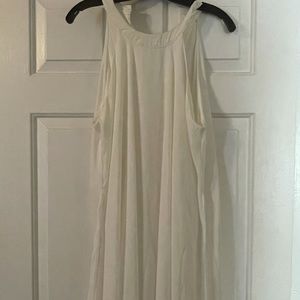 Flowy cream dress